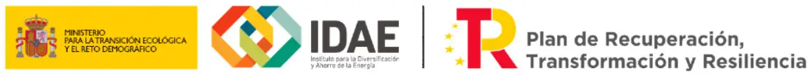 Ministerio + IDAE + Plan de Recuperación, Transformación y Resiliencia